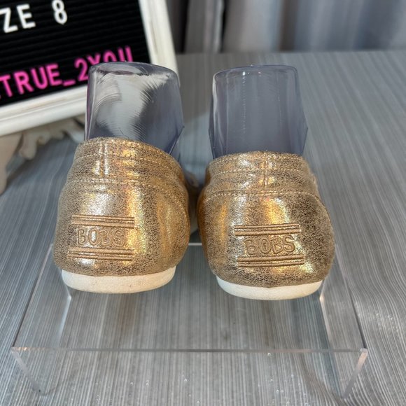 BOBS by Skechers PLUSH champagne slip ons shoes - 8 - Picture 7 of 9